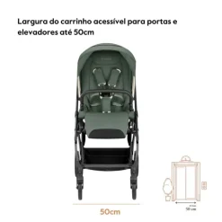 Carrinho de Bebé Inglesina System Duo Electa - Murray Green