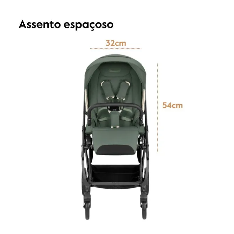 Carrinho de Bebé Inglesina System Duo Electa - Hudson Blue