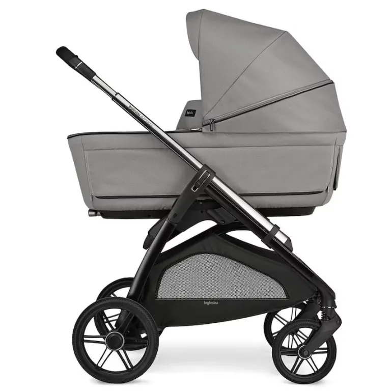 Carrinho de Bebé Inglesina System Duo Aptica - Platinum Grey