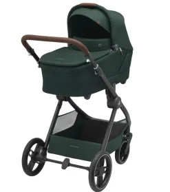 Carrinho de Bebé Oxford Plus da Maxi-Cosi - Sistema de viagem 3-em-1 - Twillic Green