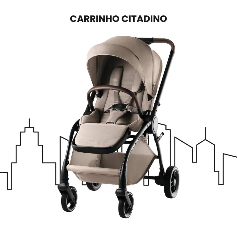Carrinho de Bebé Rio da Britax Römer - Lux Urban Olive