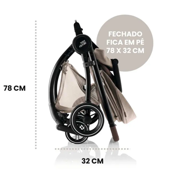 Carrinho de Bebé Rio da Britax Römer - Lux Urban Olive