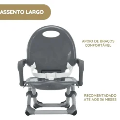 Chicco Assento de Papa Portátil Pocket Snack - Milky Way