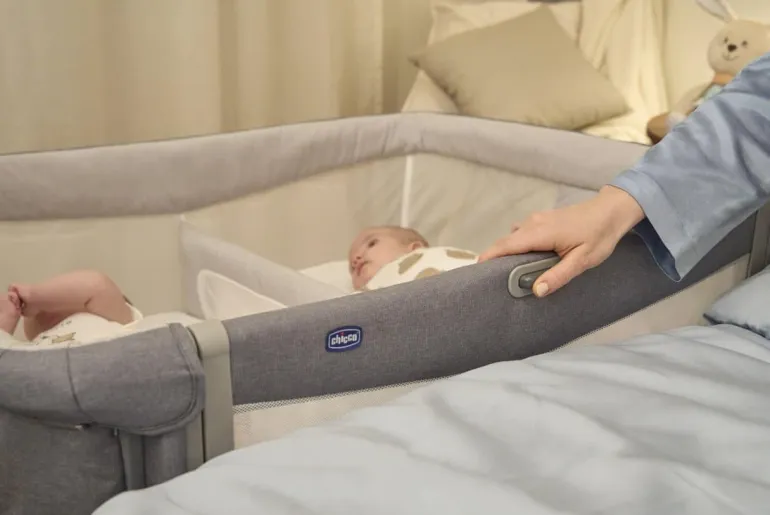 Chicco Berço de Gémeos Next2Me Twin - Magnet Grey
