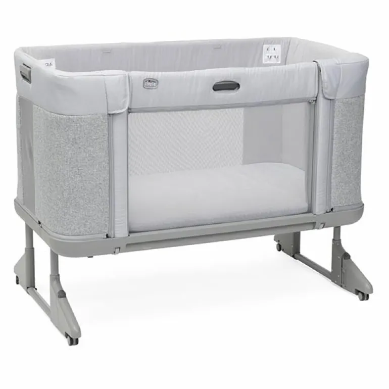 Chicco Berço Next2Me Forever - Ash Grey Cross Coll