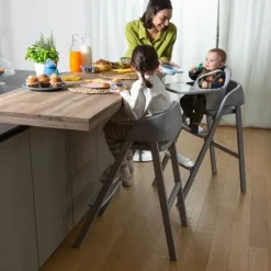 Chicco Cadeira da Papa Crescendo Up - Steel Cloud Re_Lux