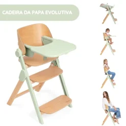 Chicco Cadeira da Papa Meraviglia - Olive