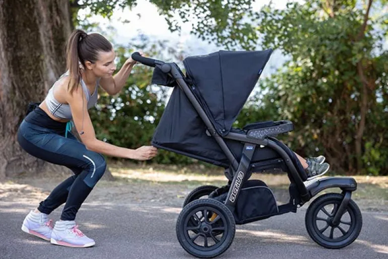 Chicco Carrinho de Bebé Activ3 - Dark Beige
