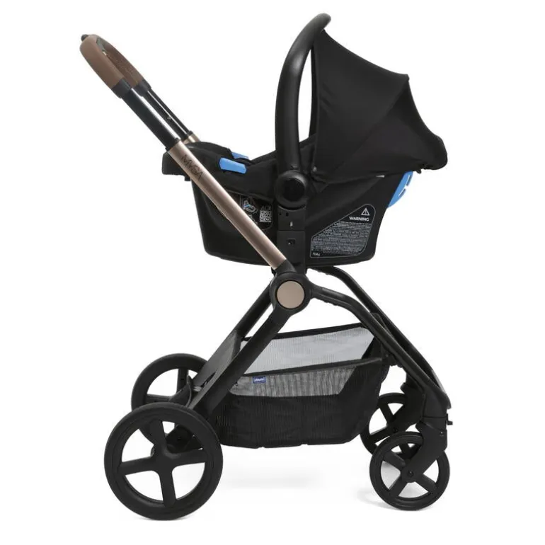 Chicco Carrinho de Bebé Mysa - Black Satin