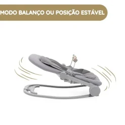 Chicco Espreguiçadeira Magia - Coal