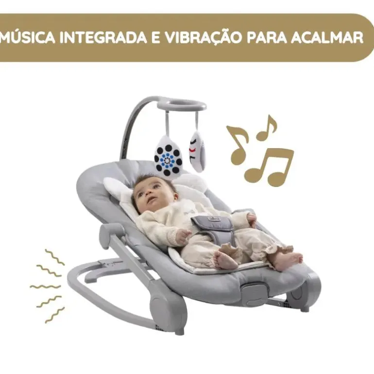 Chicco Espreguiçadeira Mia - Pebble