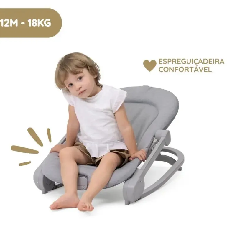 Chicco Espreguiçadeira Mia - Pebble