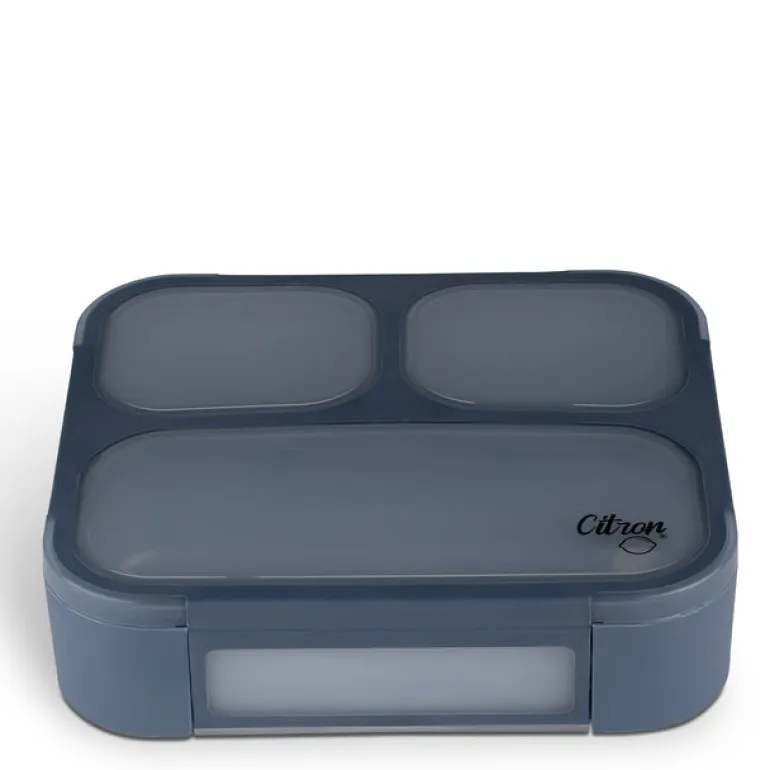 Citron Lunchbox com Talheres - Azul