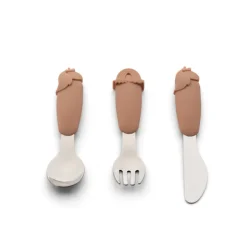 Citron Talheres de Aço e Silicone - Unicornio Rosa