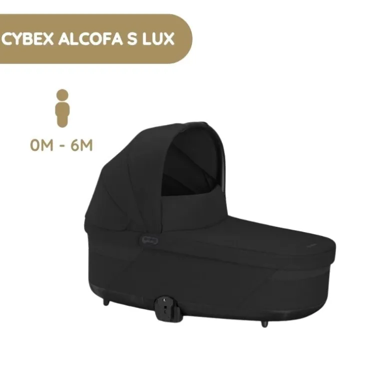 Cybex Alcofa S LUX - Moon Black