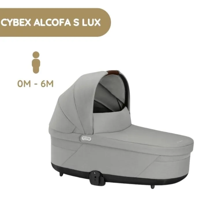 Cybex Alcofa S LUX - Stone Grey