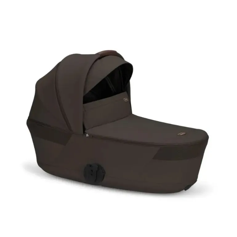 Cybex Balios S Lux Carrinho de Bebé com Alcofa Dobrável - Chocolate Brown