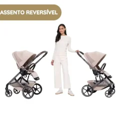Cybex Balios S Lux Carrinho de Bebé com Alcofa Dobrável - Moss Green