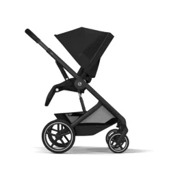 Cybex Balios S Lux Carrinho de Bebé com Alcofa Dobrável - Moon Black