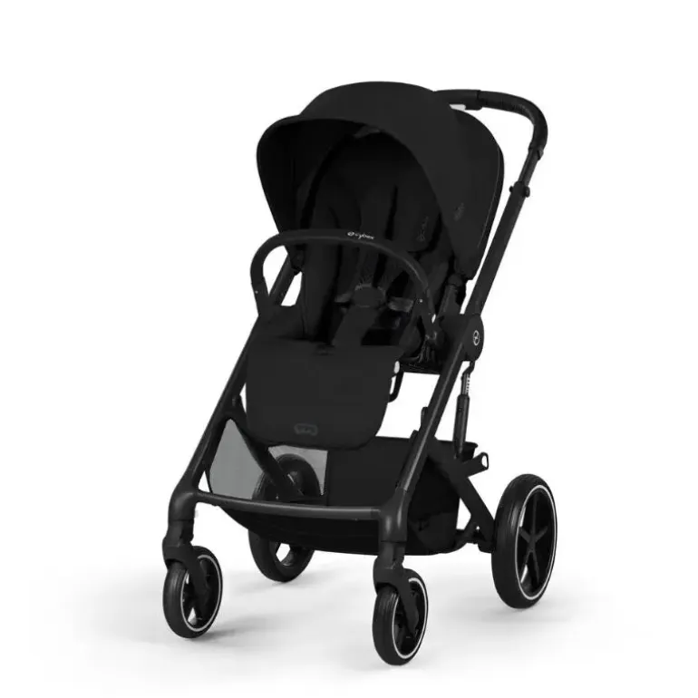 Cybex Balios S Lux Carrinho de Bebé com Alcofa Dobrável - Moon Black