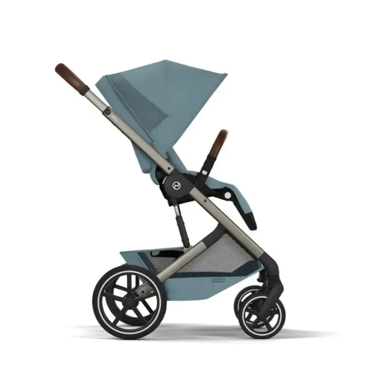 Cybex Balios S Lux Carrinho de Bebé com Alcofa Dobrável - Stormy Blue
