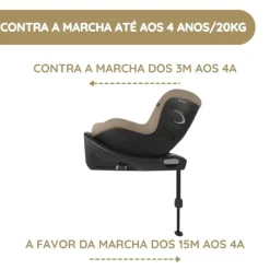 Cybex Cadeira Auto Sirona Gi i-Size Plus - Moon Black