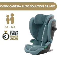 Cybex Cadeira Auto Solution G2 i-Fix Plus - Stormy Blue