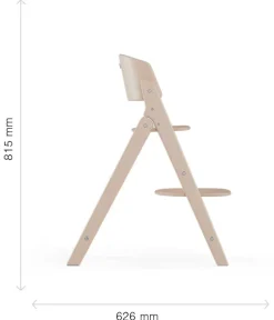Cybex Cadeira da Papa Click & Fold - All Natural Dark