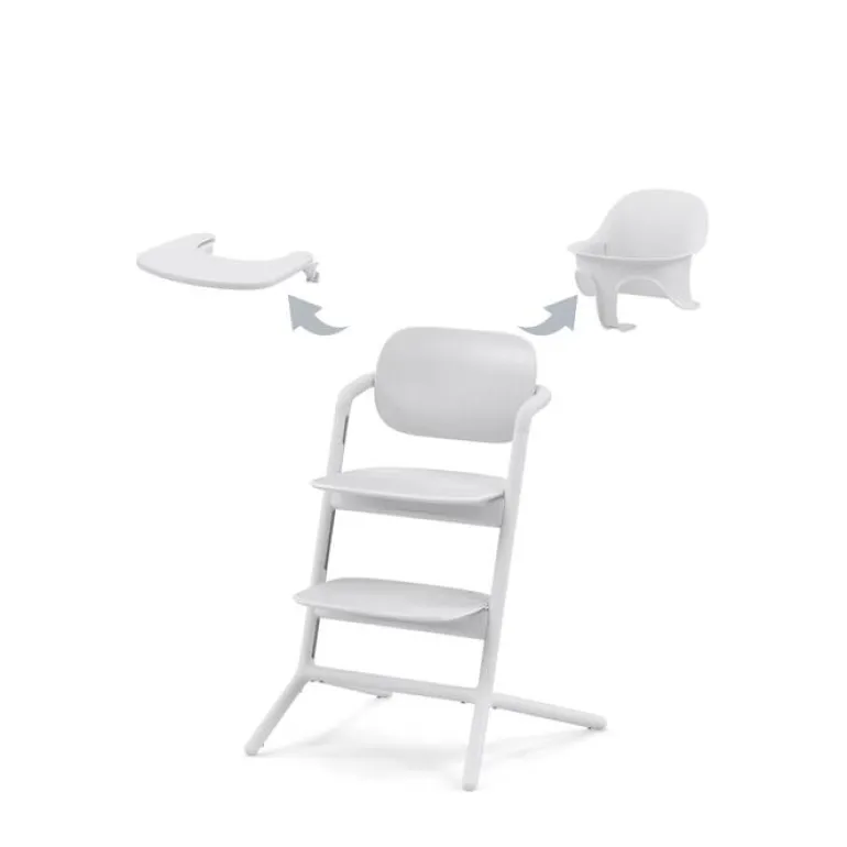 Cybex Cadeira da Papa Lemo 3 em 1 - All White