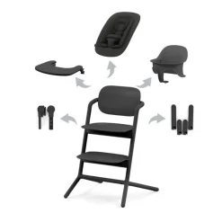 Cybex Cadeira da Papa Lemo 4 em 1 - Stunning Black
