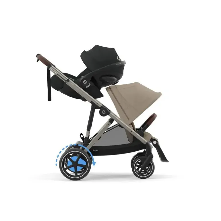 Cybex Carrinho de Bebé e-Gazelle S TPE - Almond Beige