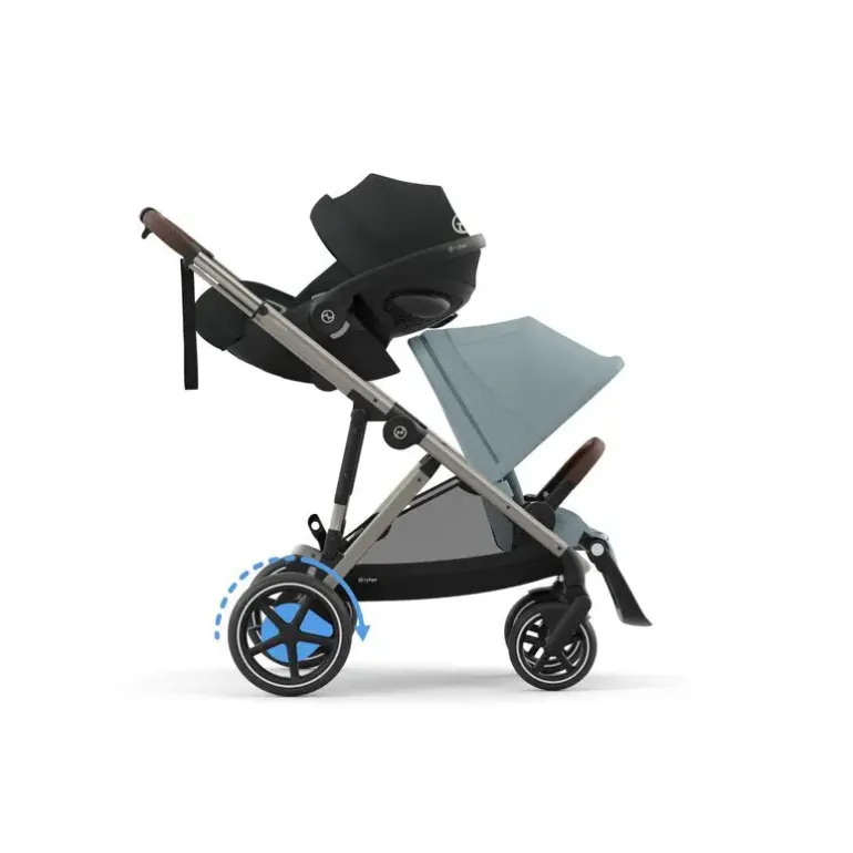 Cybex Carrinho de Bebé e-Gazelle S TPE - Stormy Blue