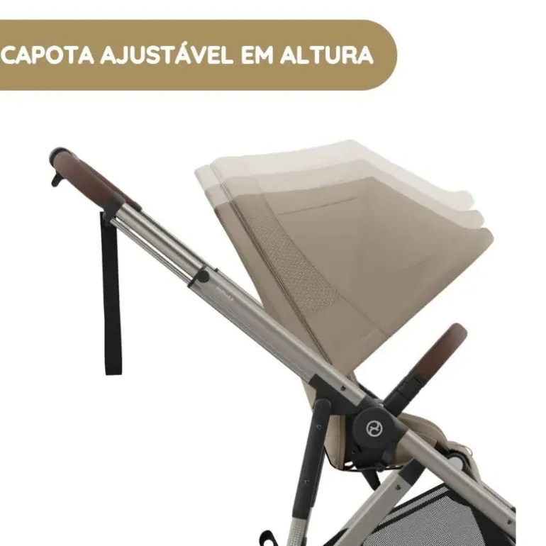 Cybex Carrinho de Bebé e-Gazelle S TPE - Stormy Blue
