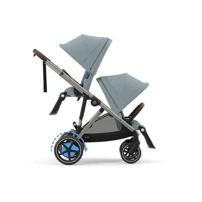 Cybex Carrinho de Bebé e-Gazelle S TPE - Stormy Blue