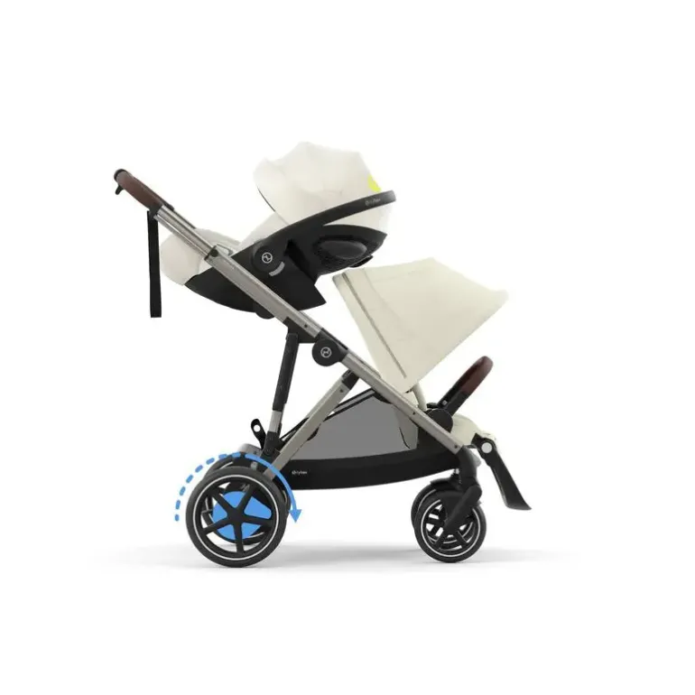 Cybex Carrinho de Bebé e-Gazelle S TPE - Seashell Beige