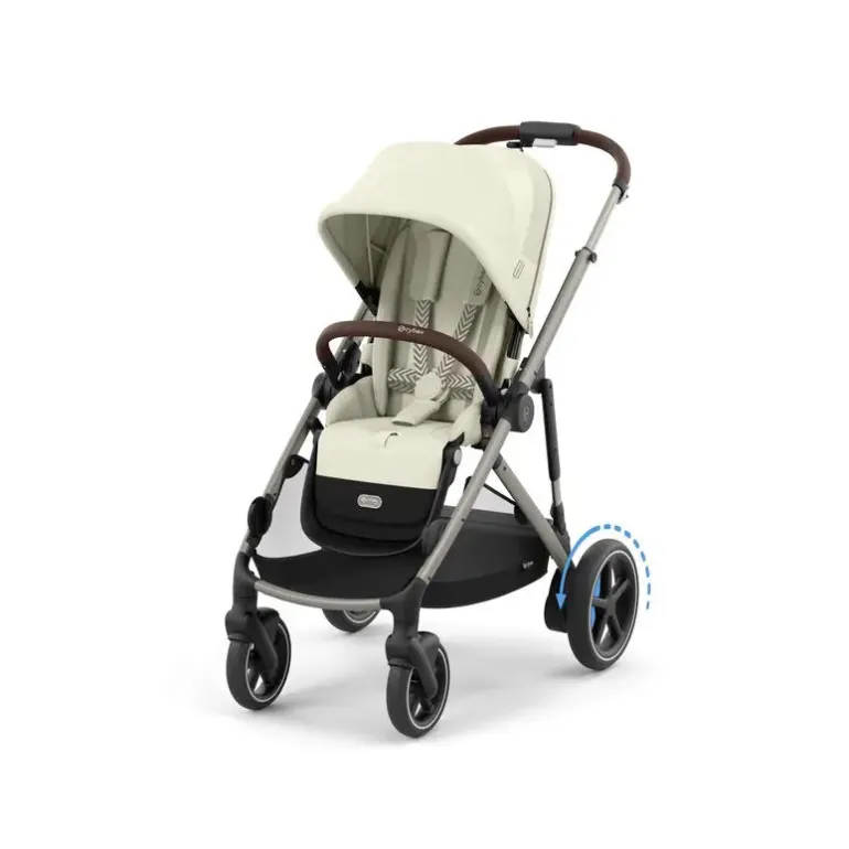 Cybex Carrinho de Bebé e-Gazelle S TPE - Seashell Beige