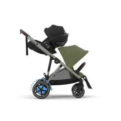 Cybex Carrinho de Bebé e-Gazelle S TPE - Moss Green