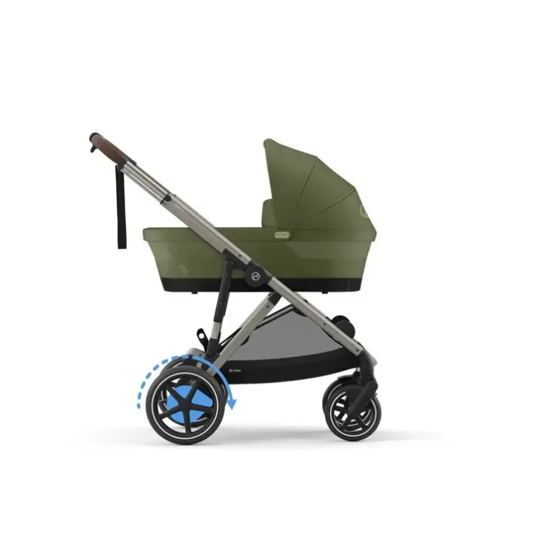 Cybex Carrinho de Bebé e-Gazelle S TPE - Moss Green