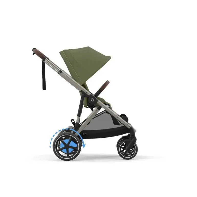 Cybex Carrinho de Bebé e-Gazelle S TPE - Moss Green