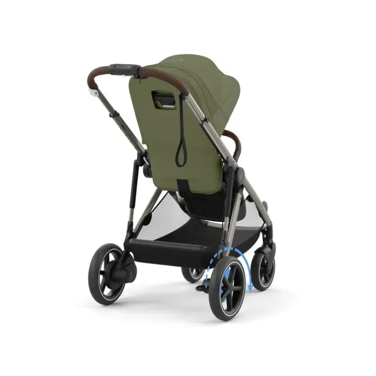 Cybex Carrinho de Bebé e-Gazelle S TPE - Moss Green