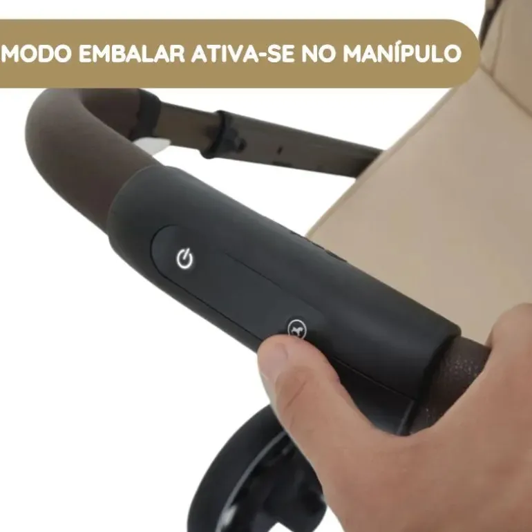 Cybex Carrinho de Bebé e-Gazelle S TPE - Moss Green