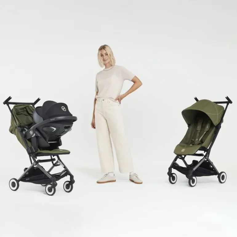 Cybex Carrinho de Bebé Libelle BLK - Canvas White