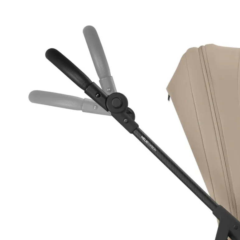 Cybex Carrinho de Bebé Melio Carbon (2025) - Almond Beige