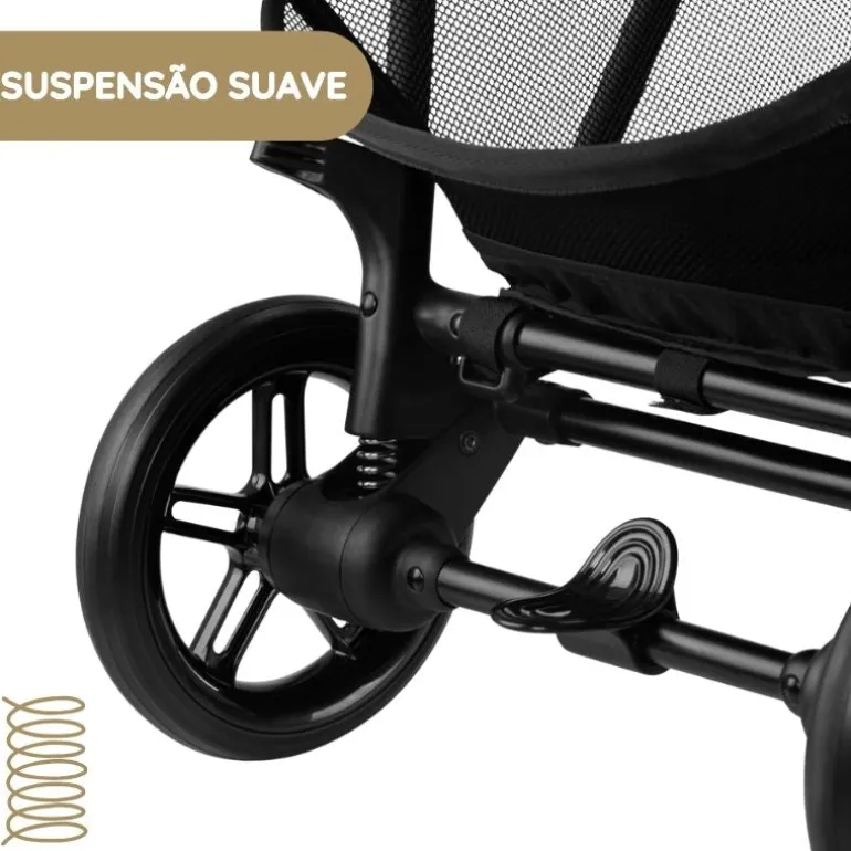 Cybex Carrinho de Bebé Melio Carbon (2025) - Almond Beige