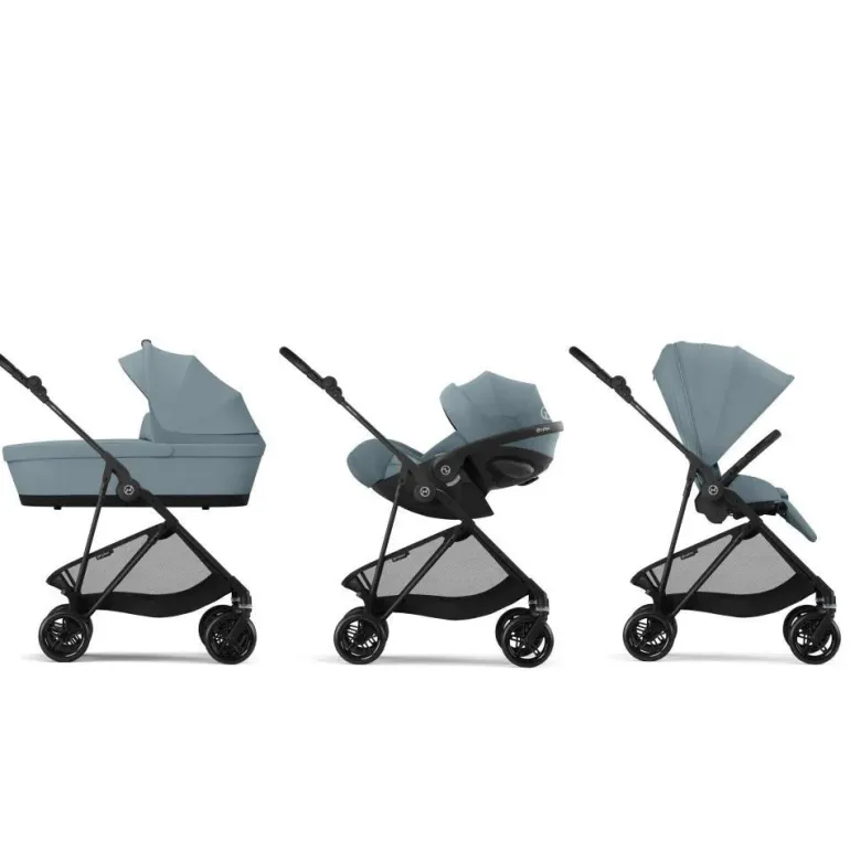 Cybex Carrinho de Bebé Melio Carbon (2025) - Stormy Blue
