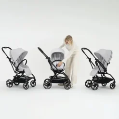 Cybex Eezy S Twist+ 2 Carrinho de Bebé - Dune Grey
