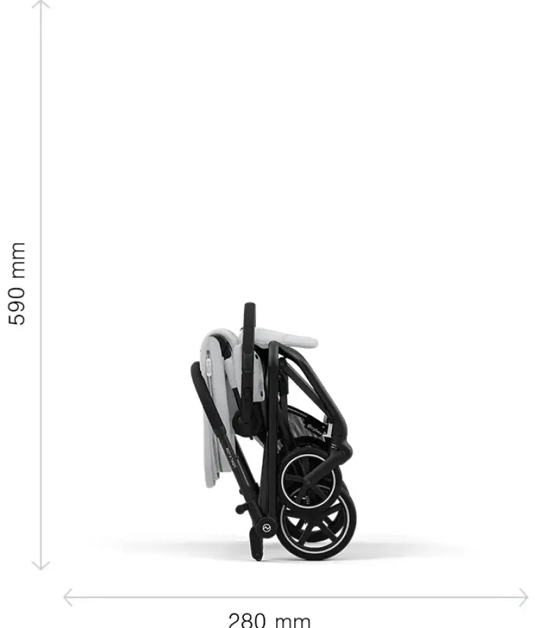 Cybex Eezy S Twist+ 2 Carrinho de Bebé - Candy Pink