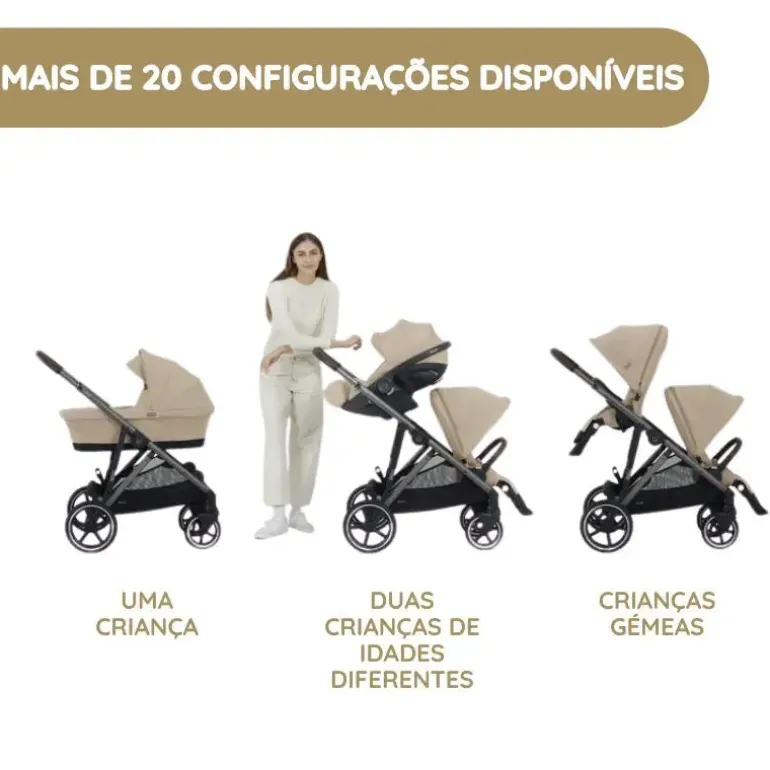 Cybex Gazelle S Carrinho de Bebé - Stormy Blue