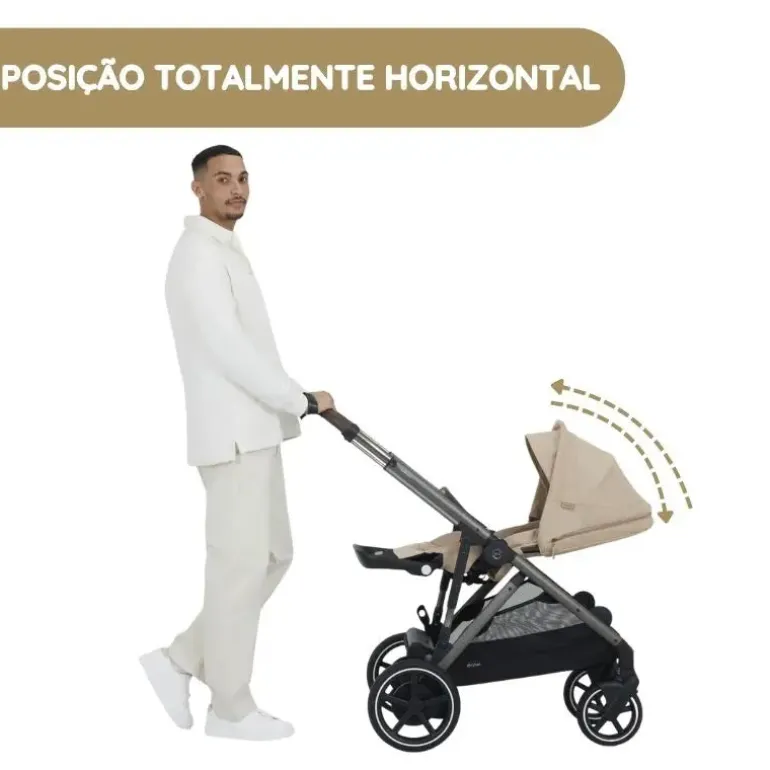 Cybex Gazelle S Carrinho de Bebé - Moon Black