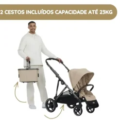 Cybex Gazelle S Carrinho de Bebé - Almond Beige